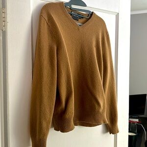Tan/brown Ralph Lauren sweater.